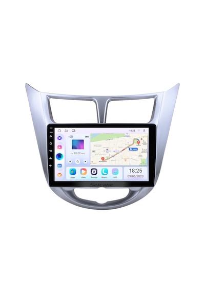 Hyundaı Accent Blue 2011-2016 Multimedya Navigasyon Usb Kamera Carplayer 6 Ram