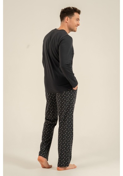 Arnetta The Cool King Baba Oğul Lacivert Uzun Kol Pijama Takım Ar3821-a-v1 Ar3821-a-v1