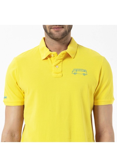 Routefıeld Routefield Post Erkek Polo Tişört Sarı 113 Sari