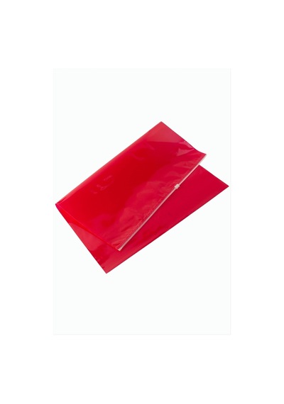35x45 - 890 - Renkli Fermuarlı Poşet 1 - Spt-gld - Adet Kırmızı