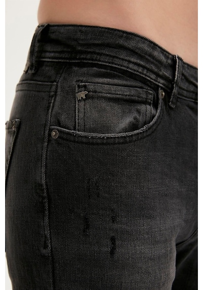 Bad Bear Palermo Erkek Jeans-5217 Siyah