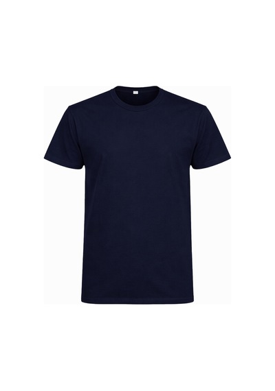 Hanclo Erkek Siyah Tişört 5 Li Paket Basic Pamuk Bisiklet Yaka Kısa Kollu T-shirt Lacivert