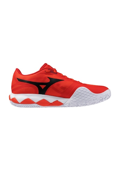 Mizuno Wave Enforce Tour 2 Cc Erkek Tenis Ayakkabısı Kırmızı Çok Renkli