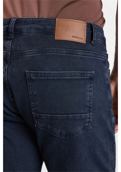 Süvari Petrol Mavi Slim Normal Bel Denim Pantolon Sdn2016600014-pet1