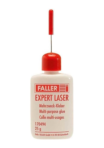 Faller 170494 İğne Uclu Karton Yapıştırıcısı, 25 Gram