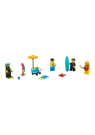 Lego City 40344 Yaz Partisi Minifigür Paketi
