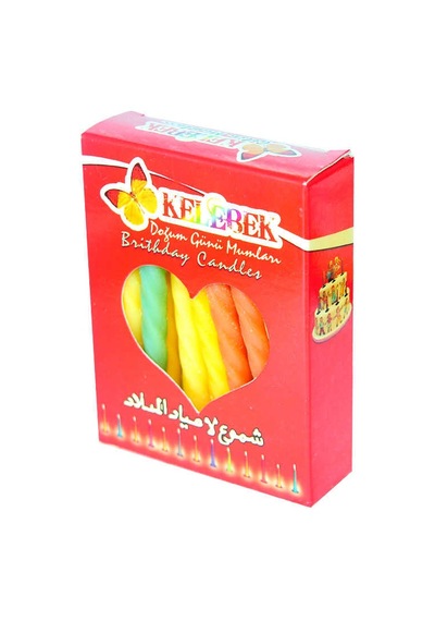 Gelin Mumu 22 Adet Renkli