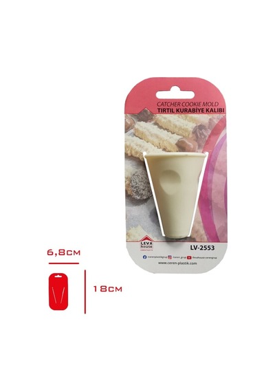 Tırtıl Tasarımlı Pratik Kurabiye Kalıbı Plastik Çok Renkli Diğer