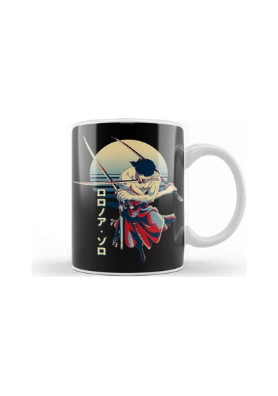 Zoro One Piece Kupa Bardak Porselen No22947 Karışık
