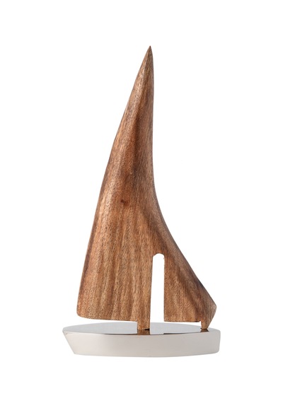 Mudo Home Saıl Boat Biblo 18x35cm
