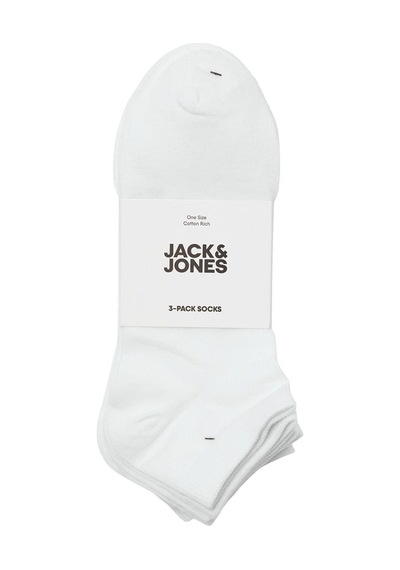 Jack & Jones 12260079 Jaclouis Dongo Socks 3 Pack Noos Beyaz 001