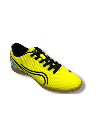 Walked 233-26 Futsal Erkek Salon Futbol Ayakkabı Sarı Siyah