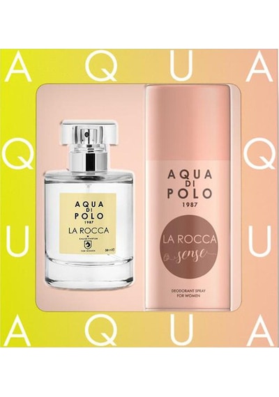 Aqua Di Polo 1987 La Rocca 50 Ml Kadın Edp Parfüm Ve La Rocca Sense Deodorant Seti Stcc000331 Meyve