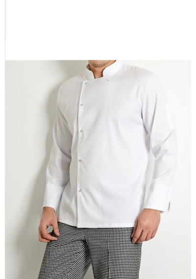 Unisex Chef Aşçı Ceket Beyaz