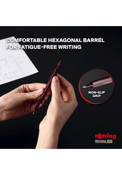 Rotring 600, Kahverengi Tükenmez Kalem ---
