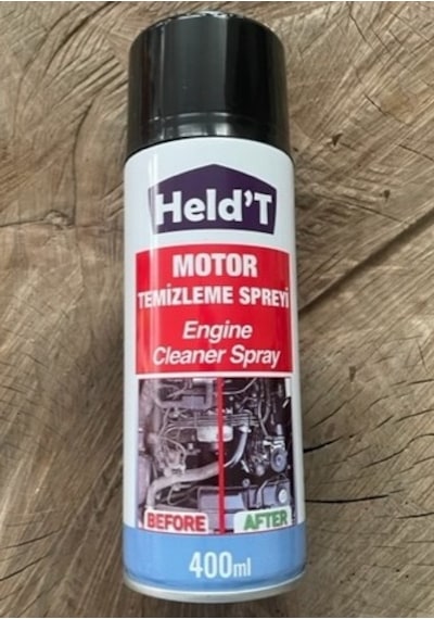 Heldt Motor Temizleme Spreyi Susuz Parlatır Temizler 400ml Germany