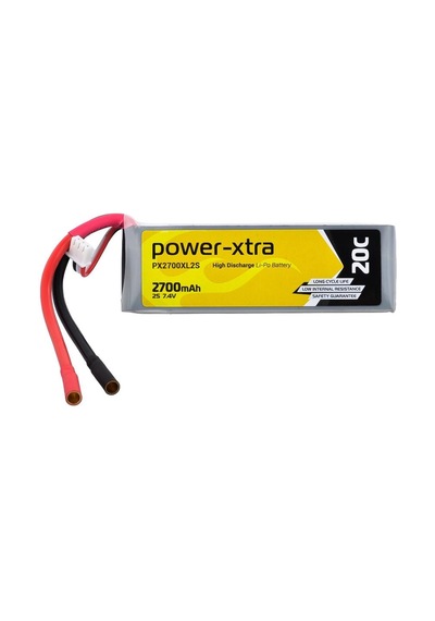 Power-xtra Px2700xl2s - 2s1p - 7.4v 2700 Mah Li-polymer Pil -20c