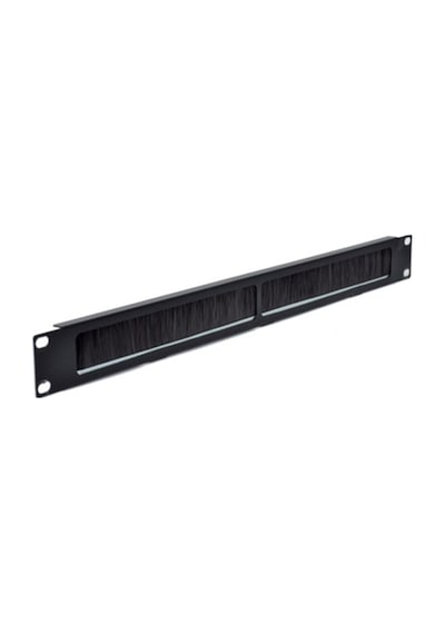 Ager 1/2U 10'' Kablo Düzenleme Paneli Fırçalı. Patchcord Girişine