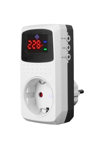Vea Ve-22393 15a 3520w Tekli Dijital Göstergeli Akım Korumalı Priz 0