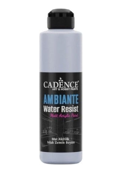 Cadence Ambıente Suya Day. Akr. Boya Aw-08 Arduvaz Gri 250ml + Katalizör 10gr 0,15 L