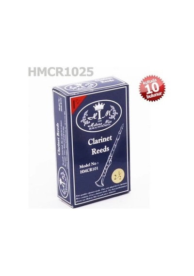 Helena Mia Hmcr1025 Standart Klarnet Kamışı No: 2.5 Başlangıç/eğitim - Tekli Paket Seçilmiş Kamış Ve Dengeli Titreşim Yapısı