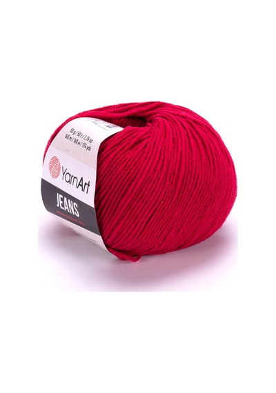 Yarnart Jeans Amigurimi & Motif El Örgü Ipi - 51 Bordo