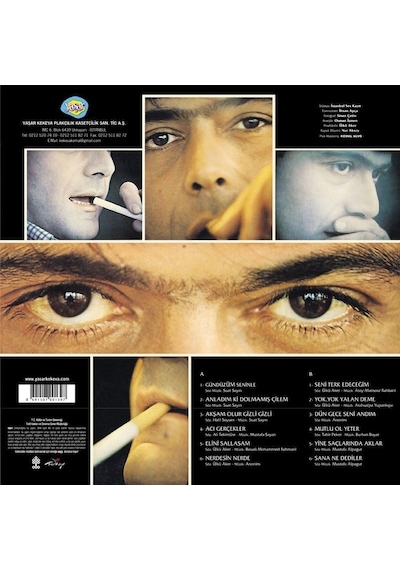 Ferdi Özbeğen Bir Sır Gibi Renkli Plak, Avrupa Baskı, Lp Vinyl