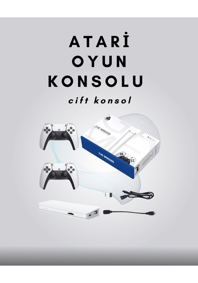 4k Destekli Bluetooth Retro Oyun Konsolu - M15 Modeli