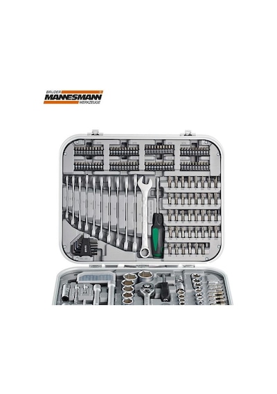 Mannesmann 98450 Lokma Anahtar Takımı 232 Parça.  Metrik