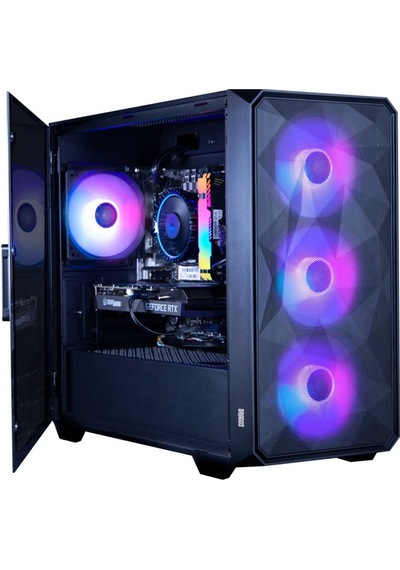Ramtech Hiper V20 R7-5700X 32 GB 1 TB M2 SSD Free Dos Masaüstü Oyuncu Bilgisayarı