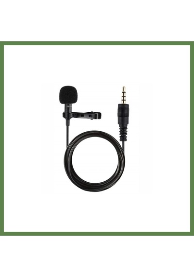 Bezos 3.5mm Jak 1.5 Metre Double Mikrofon - Siyah Hb006
