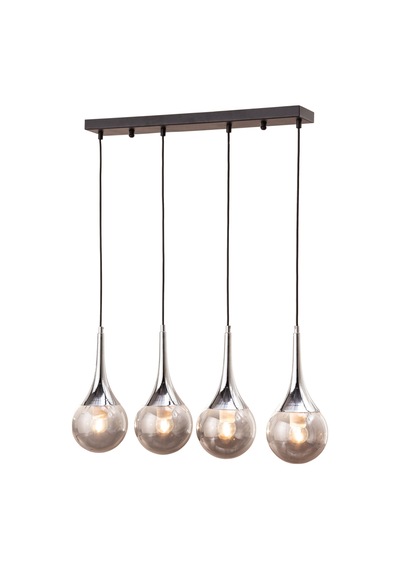 Mudo Home Sophıe 4lü Füme Sıralı Sarkıt Gri