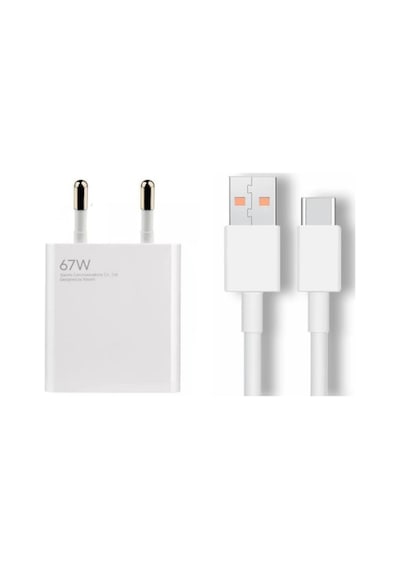 67W Turbo Hızlı Şarj Aleti Adaptör+Kablo Set