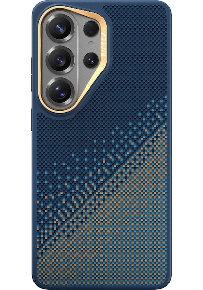Galaxy S26 Ultra Uyumlu Kılıf M-safe Şarj Özellikli Raptic Aramid Skin Dual Serisi Kapak Lacivert Lacivert