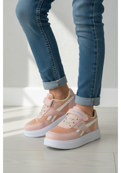 Tuğba Ortopedi 016 Çocuk Sneaker Pudra