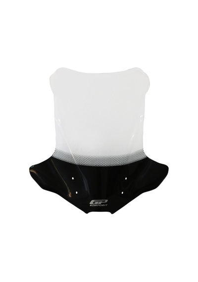 GP Kompozit Honda NC 700 X / NC 750 X 2012-2015 Uyumlu Baskılı Ön Cam Şeffaf 51 cm