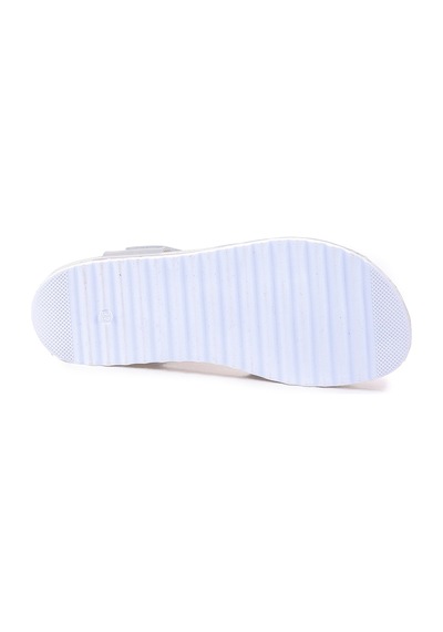 Kiko Kids Kız Çocuk Sandalet Arz 2346 Gümüş