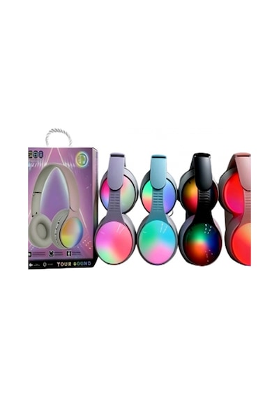Platoon Pl-2655 Rgb Işıklı Bluetooth Kablosuz Kulaklık