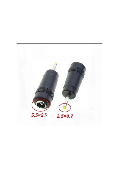 Asus Uyumlu Eee Pc 1001 1005 1008 2.5 Mm X 0.7 Mm Kablo Ucu Dönüştürücü