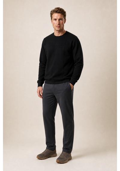 Redline Benko Regular Fit Kışlık Sweatshirt Yeni Sezon Siyah