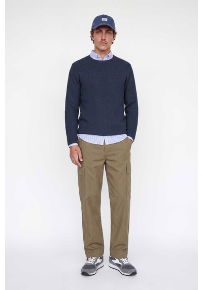 Jack & Jones Jprblumason Knıt Crew Neck Sn Lacivert