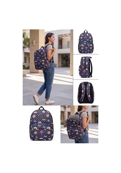 Novabag Laptop Bölmeli 3 Gözlü Ergonomik Okul Ve Günlük Sırt Çantası Ortaokul Lise Üniversite Ge... Açık Gri - Siyah Novabag Laptop Bölmeli 3 Gözlü Ergonomik Okul Ve Günlük Sırt Çantası Ortaokul Lise Üniversite Ge... Açık Gri - Siyah