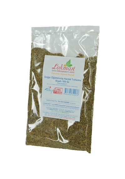 Lokman Avm Hardal Tohumu Öğütülmüş Doğal Siyah 100 G