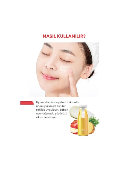 Missha Pürüzsüz Görünüm Veren Vegan Uyku Maskesi 10g Talks Vegan  Pocket Sleeping Mask (Skin Smoother)