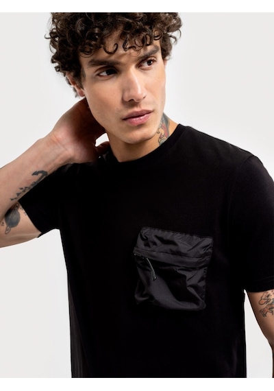 LOFT Regular Fit Erkek Tshirt K.kol Lf2035410 Q1.v1 Siyah