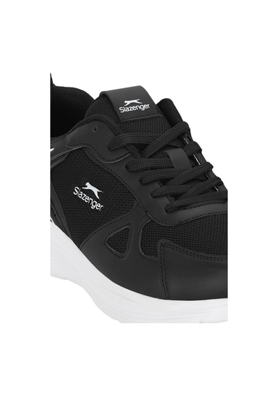 Slazenger Fınesse I Erkek Siyah / Beyaz Koşu & Yürüyüş Spor Ayakkabısı Siyah - Beyaz