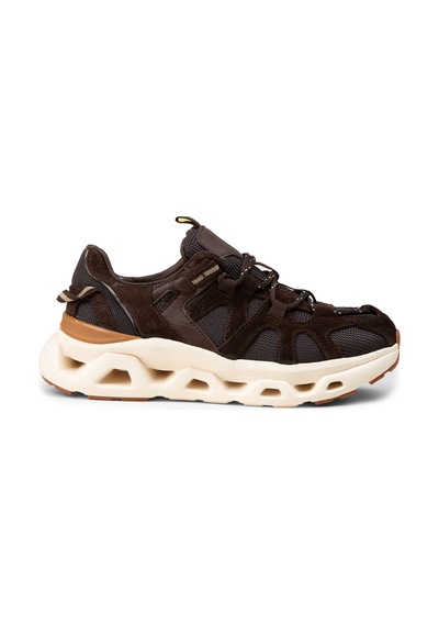 Deery Kadın Hakiki Süet Kahverengi Sneaker Ayakkabı - M1128zkhvc01