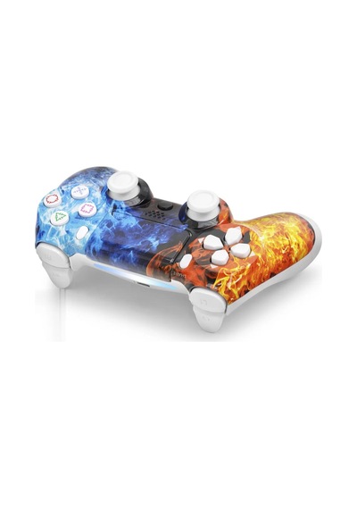 Gamepad Ps4 Uyumlu - Kırmızı Mavi Nd400am