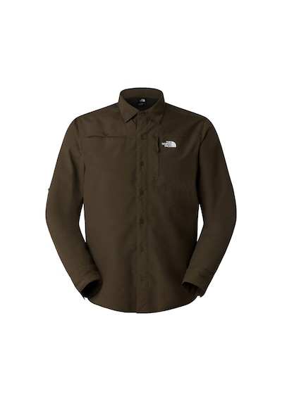 The North Face M Sequoıa Long Sleeve Shırt Erkek Gömlek Nf0a8fu521l1 Yeşil