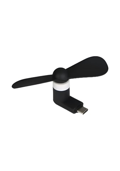 Usb-c Fan Mini Soğutucu Type-c Telefon Tablet Powerbank İçin Pervane Usb Vantilatör